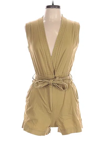 Pre-owned Derek Lam Romper In Brown