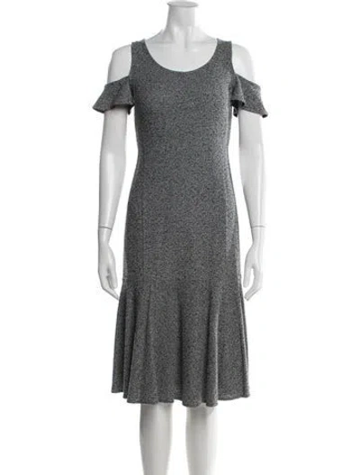 Pre-owned Derek Lam Scoop Neck Knee-length Dress In Blue