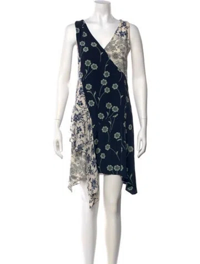 Pre-owned Derek Lam Silk Knee-length Dress