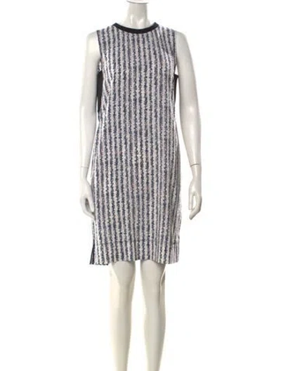 Pre-owned Derek Lam Silk Knee-length Dress In Blue