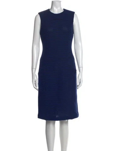 Pre-owned Derek Lam Silk Knee-length Dress In Multi