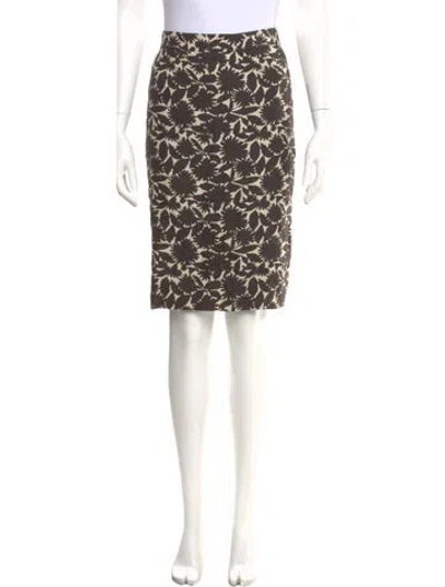 Pre-owned Derek Lam Silk Knee-length Skirt In Multi