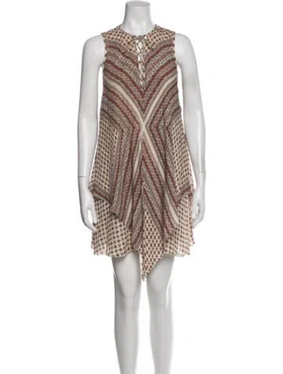 Pre-owned Derek Lam Silk Mini Dress