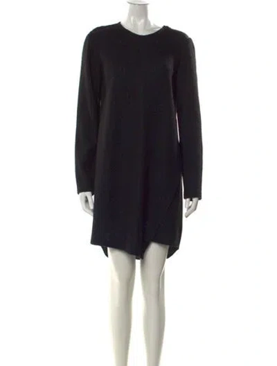 Pre-owned Derek Lam Silk Mini Dress In Black