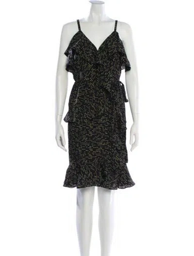 Pre-owned Derek Lam Silk Mini Dress In Blue