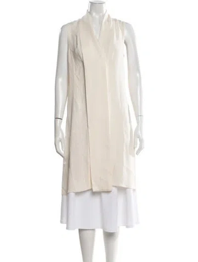 Pre-owned Derek Lam Silk Open Front Top