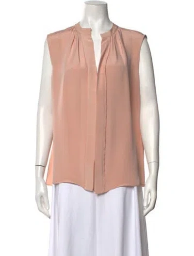 Pre-owned Derek Lam Silk Sleeveless Blouse In Neutrals