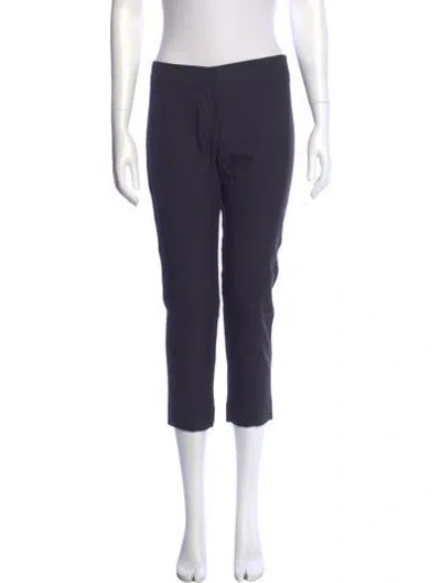Pre-owned Derek Lam Silk Straight Leg Pants W/ Tags In Blue