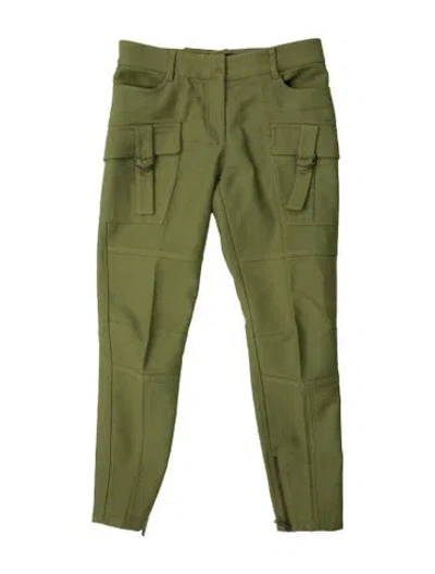 Pre-owned Derek Lam Skinny Leg Pants In Green