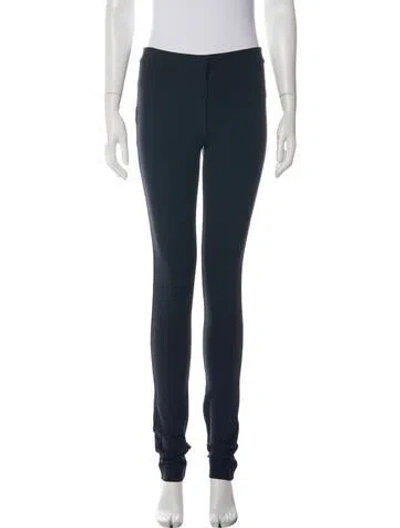 Pre-owned Derek Lam Skinny Leg Pants In Green