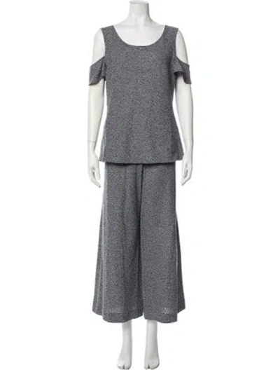 Pre-owned Derek Lam Skirt Set In Blue