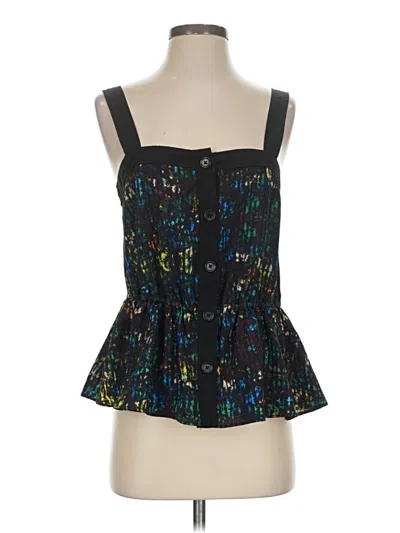 Pre-owned Derek Lam Sleeveless Blouse In Black