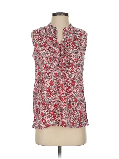Pre-owned Derek Lam Sleeveless Blouse In Red