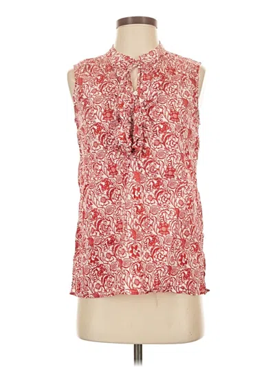 Pre-owned Derek Lam Sleeveless Blouse In Red