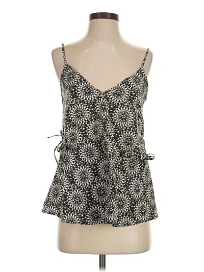 Pre-owned Derek Lam Sleeveless Top Black Sweetheart Neckline Tops