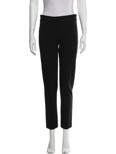 Pre-owned Derek Lam Straight Leg Pants In Black