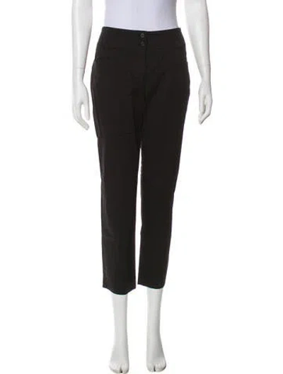 Pre-owned Derek Lam Straight Leg Pants In Black