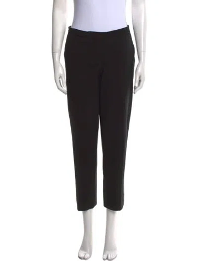 Pre-owned Derek Lam Straight Leg Pants In Black