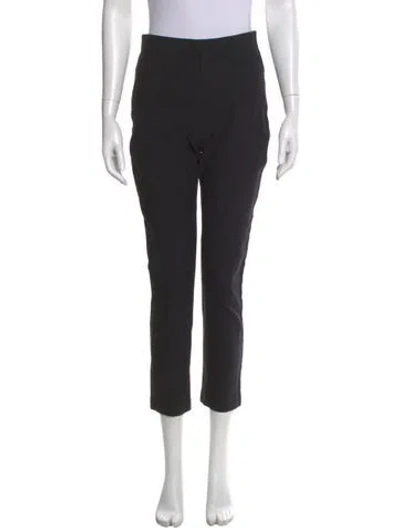 Pre-owned Derek Lam Straight Leg Pants In Black