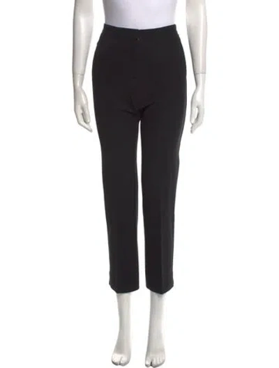 Pre-owned Derek Lam Straight Leg Pants In Black