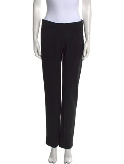 Pre-owned Derek Lam Straight Leg Pants In Black