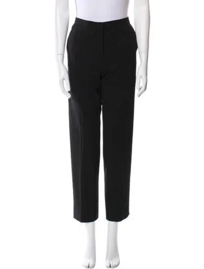 Pre-owned Derek Lam Straight Leg Pants In Black