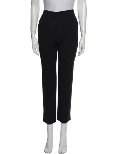 Pre-owned Derek Lam Straight Leg Pants In Black