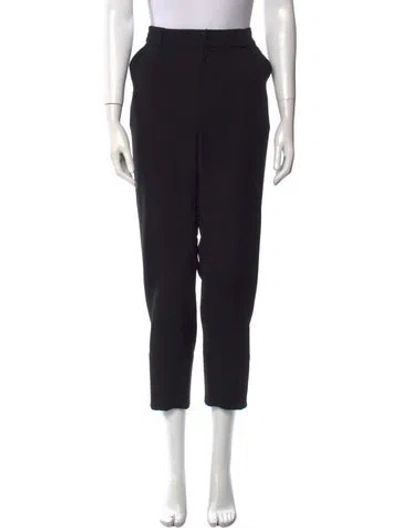 Pre-owned Derek Lam Straight Leg Pants In Black