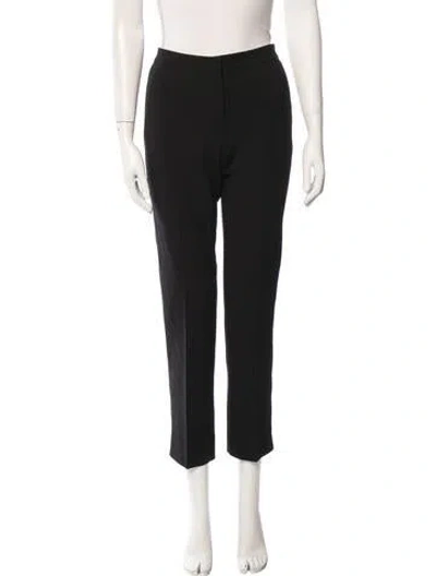 Pre-owned Derek Lam Straight Leg Pants In Black
