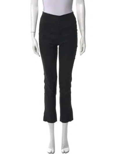 Pre-owned Derek Lam Straight Leg Pants In Black