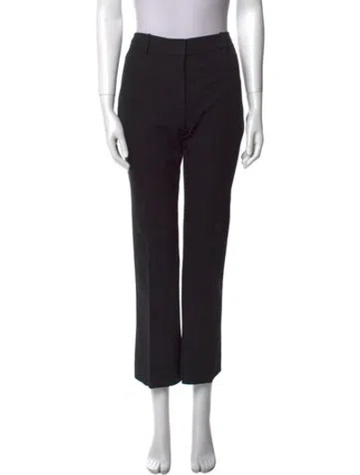 Pre-owned Derek Lam Straight Leg Pants In Black