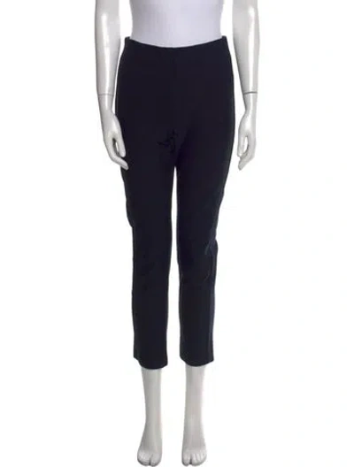 Pre-owned Derek Lam Straight Leg Pants In Black