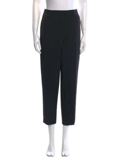 Pre-owned Derek Lam Straight Leg Pants In Black