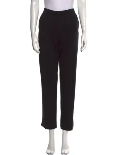 Pre-owned Derek Lam Straight Leg Pants In Black