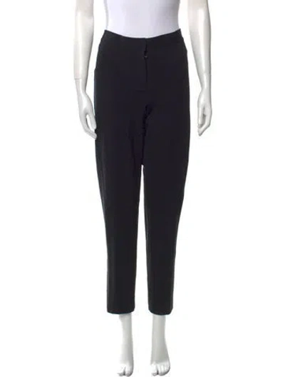 Pre-owned Derek Lam Straight Leg Pants In Black