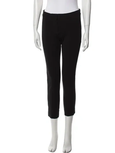 Pre-owned Derek Lam Straight Leg Pants In Black