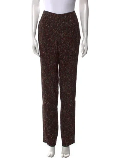 Pre-owned Derek Lam Straight Leg Pants In Black