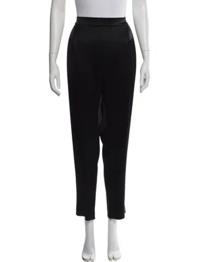 Pre-owned Derek Lam Straight Leg Pants In Black