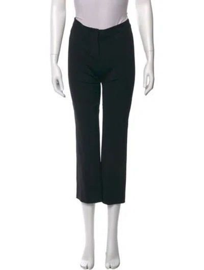 Pre-owned Derek Lam Straight Leg Pants In Black