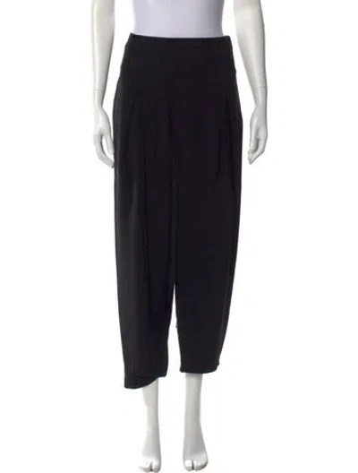 Pre-owned Derek Lam Straight Leg Pants In Black