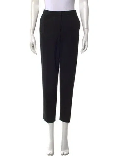 Pre-owned Derek Lam Straight Leg Pants In Black