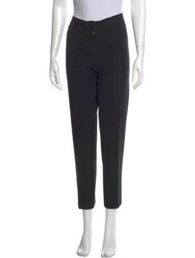 Pre-owned Derek Lam Straight Leg Pants In Black