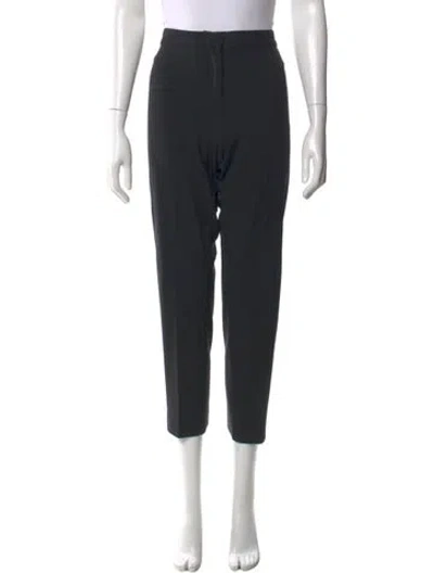 Pre-owned Derek Lam Straight Leg Pants In Black