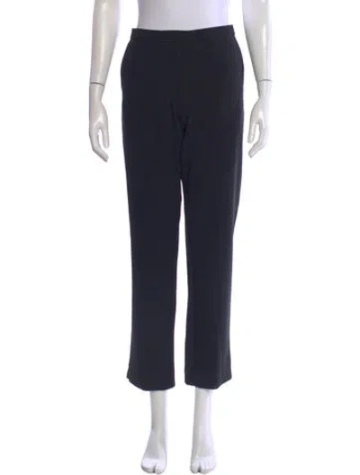 Pre-owned Derek Lam Straight Leg Pants In Black