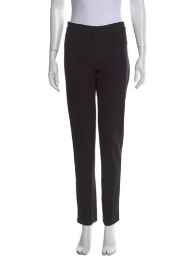 Pre-owned Derek Lam Straight Leg Pants In Black