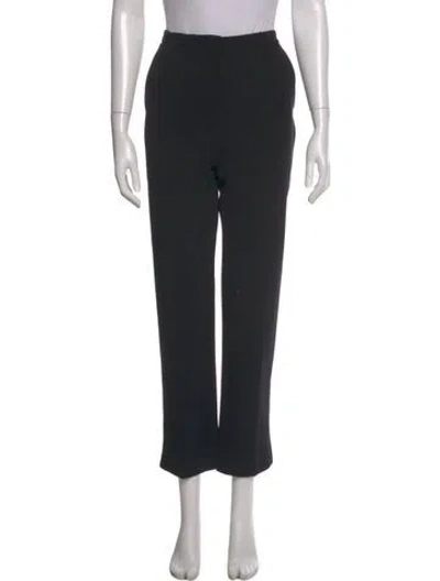 Pre-owned Derek Lam Straight Leg Pants In Black