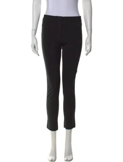 Pre-owned Derek Lam Straight Leg Pants In Black