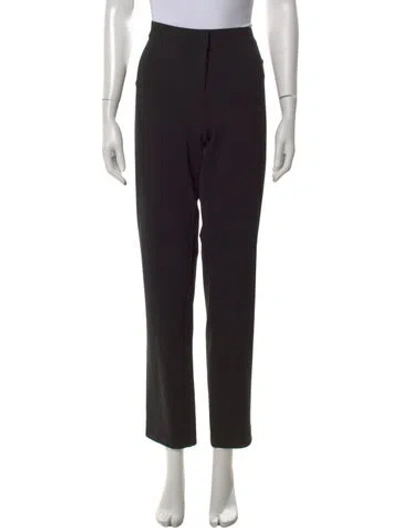 Pre-owned Derek Lam Straight Leg Pants In Black