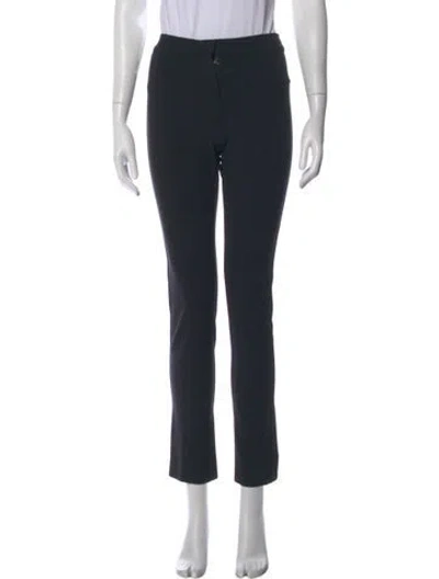 Pre-owned Derek Lam Straight Leg Pants In Black