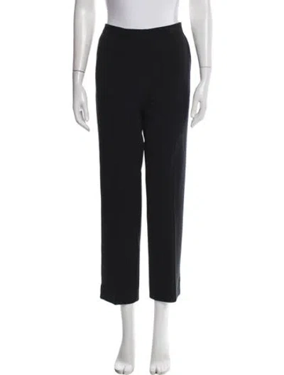 Pre-owned Derek Lam Straight Leg Pants In Black